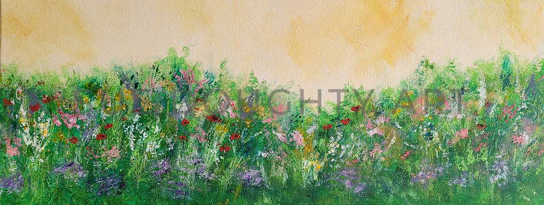 Sky of Gold - Flowers Bold